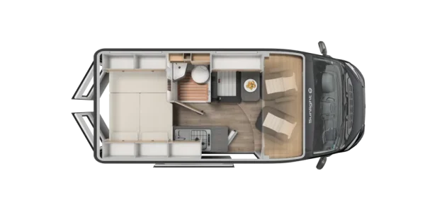 Camper compacta parejas - Imagen 2